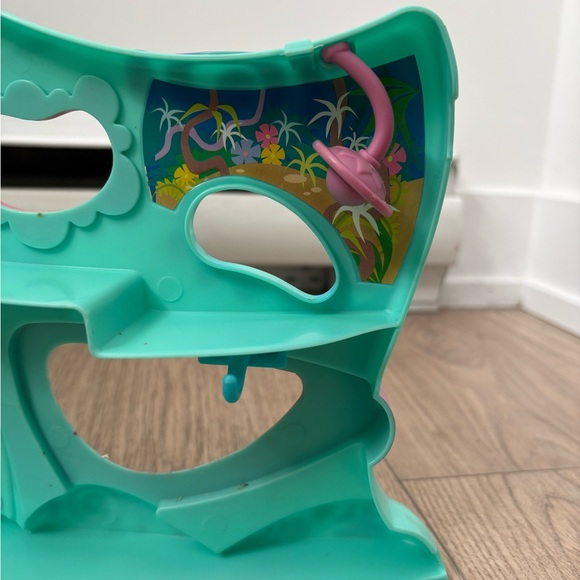 Littlest Pet Shop Fold-Out Playset Shell House 🐌 | Teal & Purple | LPS - Picture 4 of 5